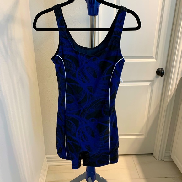 Adoretex Swim Nwt Unitard Swimsuit Xtralife Lycra Resists Losing